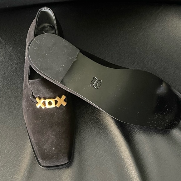 Robert Clergerie Black Suede Loafers - Picture 6 of 7